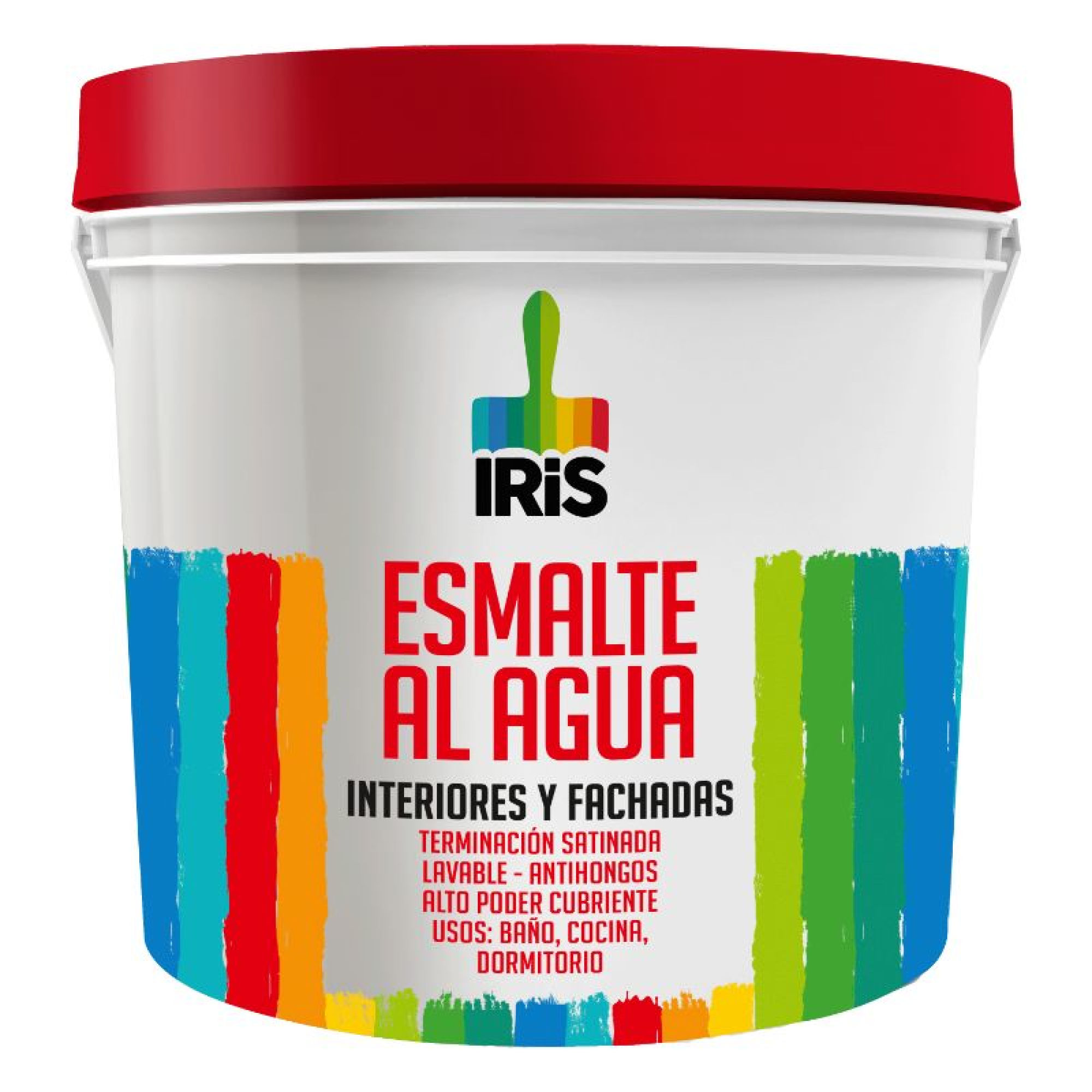 Esmalte Al Agua Blanco 1 Gl Iris