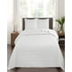 thumbnail image 4 of Quilt Cubrecama De Verano Con Pompones 2 Plazas Blanco, 4 of 4