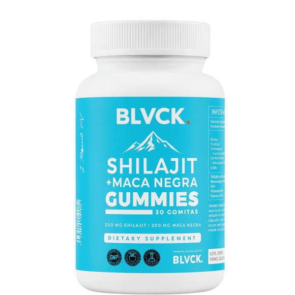 Suplemento Shilajit Maca Negra 30 gomitas