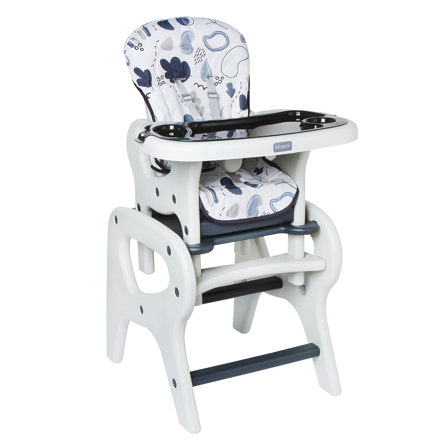 Bbqool - Silla De Comer Escritorio Eat&Fun Grey