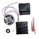 thumbnail image 2 of Mecanismo De Movimiento De Reloj De Pared DIY, Accesorios De Reloj DIY Con Caja De Timbre Musical, Estilo A, 2 of 3