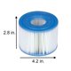 thumbnail image 2 of Paquete de 6 cartuchos de filtro para bañera de hidromasaje para Intex PureSpa, 2 of 6