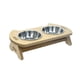 thumbnail image 1 of Cuenco Elevado Para Gatos, Cuenco Doble Para Perros Pequeños, Medianos Y Grandes, Mascotas, Gatos Y Cachorros, 1 of 3