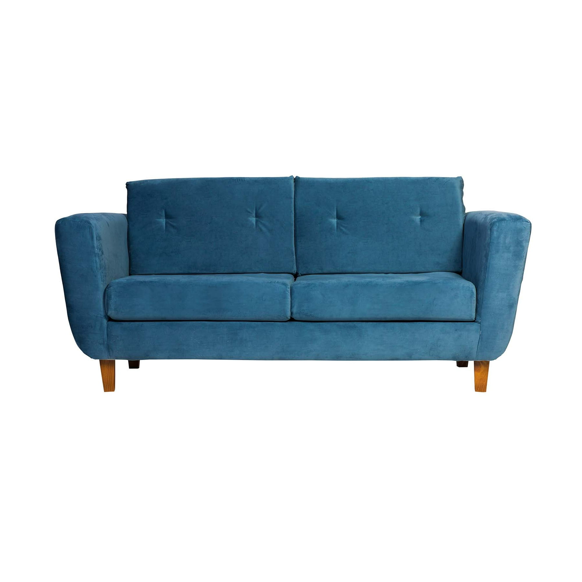 Casa Wow Deco - Sofá Turín 3c Petróleo