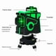 thumbnail image 5 of Nivel Laser Profesional 12 Líneas + Maletín + Trípode Color Verde Wakeshome, 5 of 8