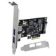 thumbnail image 1 of Tarjeta de expansión USB PCIe LinksTek PCIE-U302A de 2 puertos USB 3.0, 1 of 8