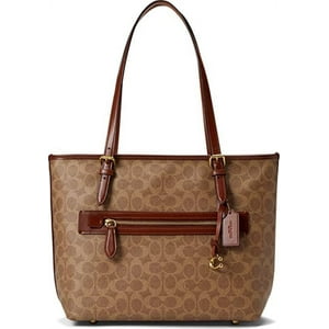 Cartera Coach Womens Coated Canvas Signature Taylor Tote Tan Rust Cc402B4Nq4 One Size