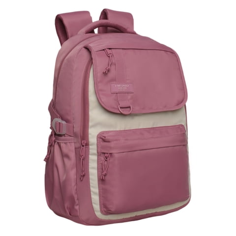 Mochila Mujer Qashqai Color Block Malva Head
