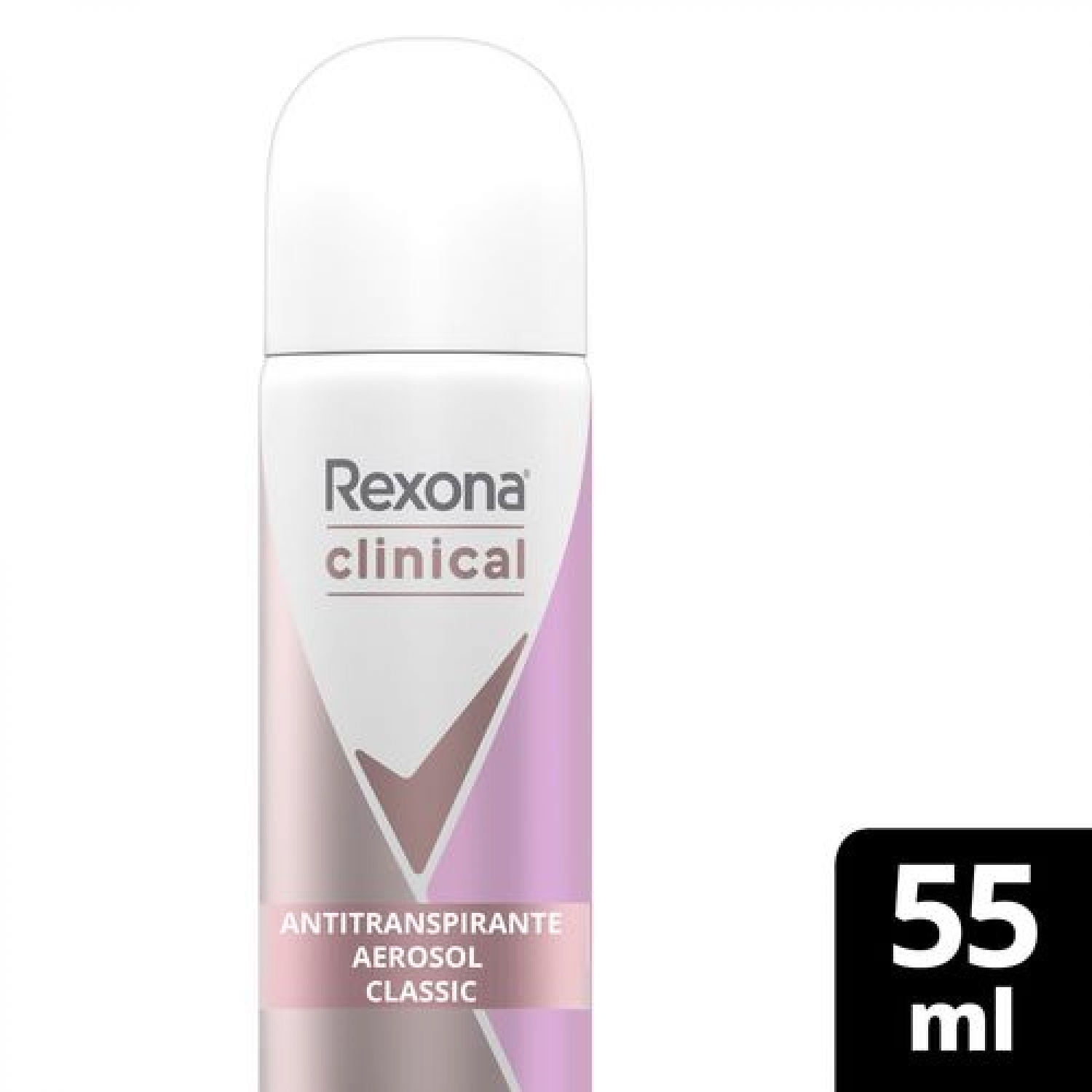 Desodorante Antitranspirante Clinical Aerosol Classic 55 ml Rexona