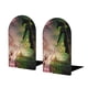 thumbnail image 1 of Wicked: La Película Sujetalibros decorativos temáticos, tope para estantería con base antideslizante, uso dual para hogar y oficina - 2 piezas, 1 of 6