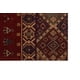 thumbnail image 3 of Alfombra Sintetica Deco Jacquard c/Antideslizante Burdeo Diseño Vintage 1,5x2,4 mts, 3 of 3