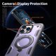 thumbnail image 5 of Para Apple iPhone 16 Pro Funda con Soporte de Anillo O Magnético Invisible, Funda de Teléfono a Prueba de Golpes, Morado, para iPhone 16 Pro, 5 of 6