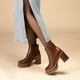 thumbnail image 2 of Botín Casual Mujer Camel Kani Chinitown, 2 of 7