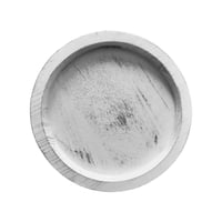 Magideal - Plato Redondo De Postre, Bandeja Decorativa Redonda, Decoración De Baño, Plato De Madera Para Cena, Bandeja De Madera Para Servir Comida, Perfume, Vel B