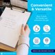 thumbnail image 5 of Portapapeles Office Solutions Direct 31 x 23 cm, paquete de 12 transparentes, 5 of 9