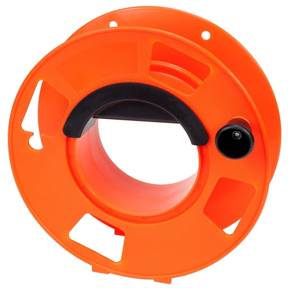 Carrete de cable Bayco KW-110, naranja, muy resistente a los impactos