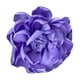 thumbnail image 3 of Broche de flores de tela, elegante broche para el cabello con flores, broche de flores de satén de color rosa para fiestas, banquetes, accesorios de r Violeta, 3 of 5