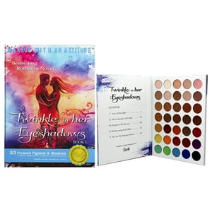 Rude Cosmetics - Paleta De Sombras De Ojos Centelleantes - Libro De Para Mujer - Sombra De Ojos
