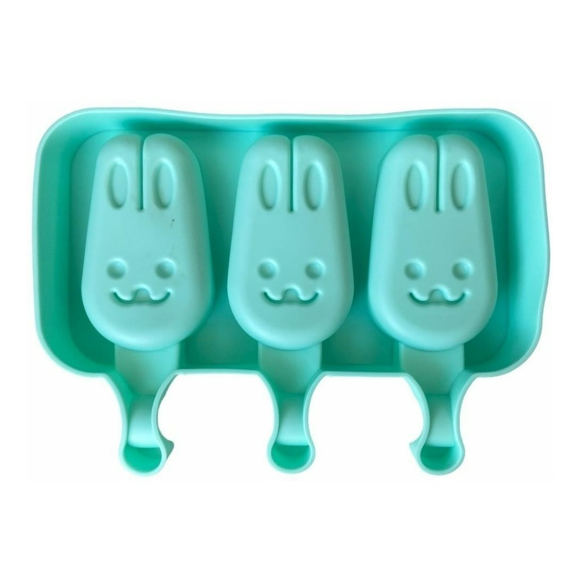 Genérico - Moldes De Silicona Para Helados Molde Paletas Helado Conejo