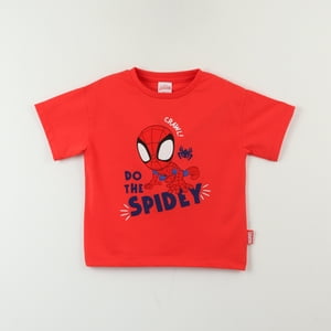 Polera Manga Corta Niño Rojo Do The Spidey Marvel