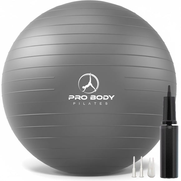 Pelota de yoga ProBody Pilates colores frescos de 65 cm para ejercicio