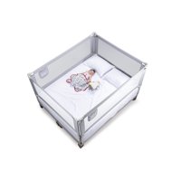 Bebe Sure - 4 Barandas Para Cama 1 Plaza Gris 90X90X190X190 Cm Altura Colchón Hasta 38 Cm