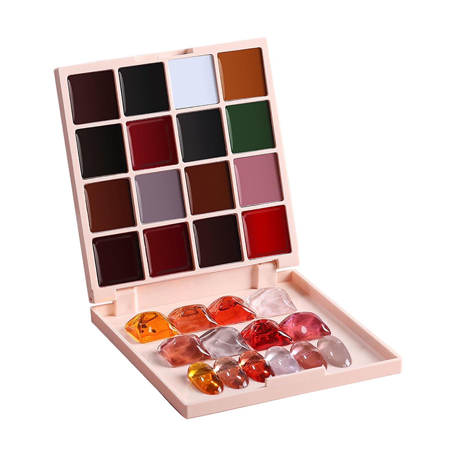 Magideal - 16 En Un Crema Sólida Gel Barniz Decoraciones Requerido Sólido Gel De Uñas Kit Gel De Uñas Para Pintura De Uñas , F F