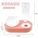 thumbnail image 2 of Comedero para gatos con dispensador de agua Rosado, 2 of 3