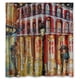 thumbnail image 1 of Cortina de ducha con diseño del Barrio Francés de Nueva Orleans, juego de cortinas de baño con ganchos, tamaño 66 x 72 pulgadas, 1 of 3