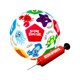 thumbnail image 1 of Pelota de Fútbol Crayola para Niños Tema Marino Talla 3, 1 of 6