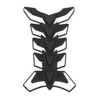 Ioensy - Almohadilla Protectora Genérica Para Tanque De Gasolina De Motocicleta, Pegatina Universal Para Tanque De Motocicleta, Color Blanco