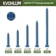 thumbnail image 2 of Tornillos para Concreto KVOHLUM 14 Cabeza Hexagonal 60 Pzs Blue Ruspert, 2 of 3