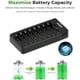 thumbnail image 2 of Cargador BEVIGOR 8 Pilas AA AAA NiMH NiCD USB Tipo C, 2 of 3
