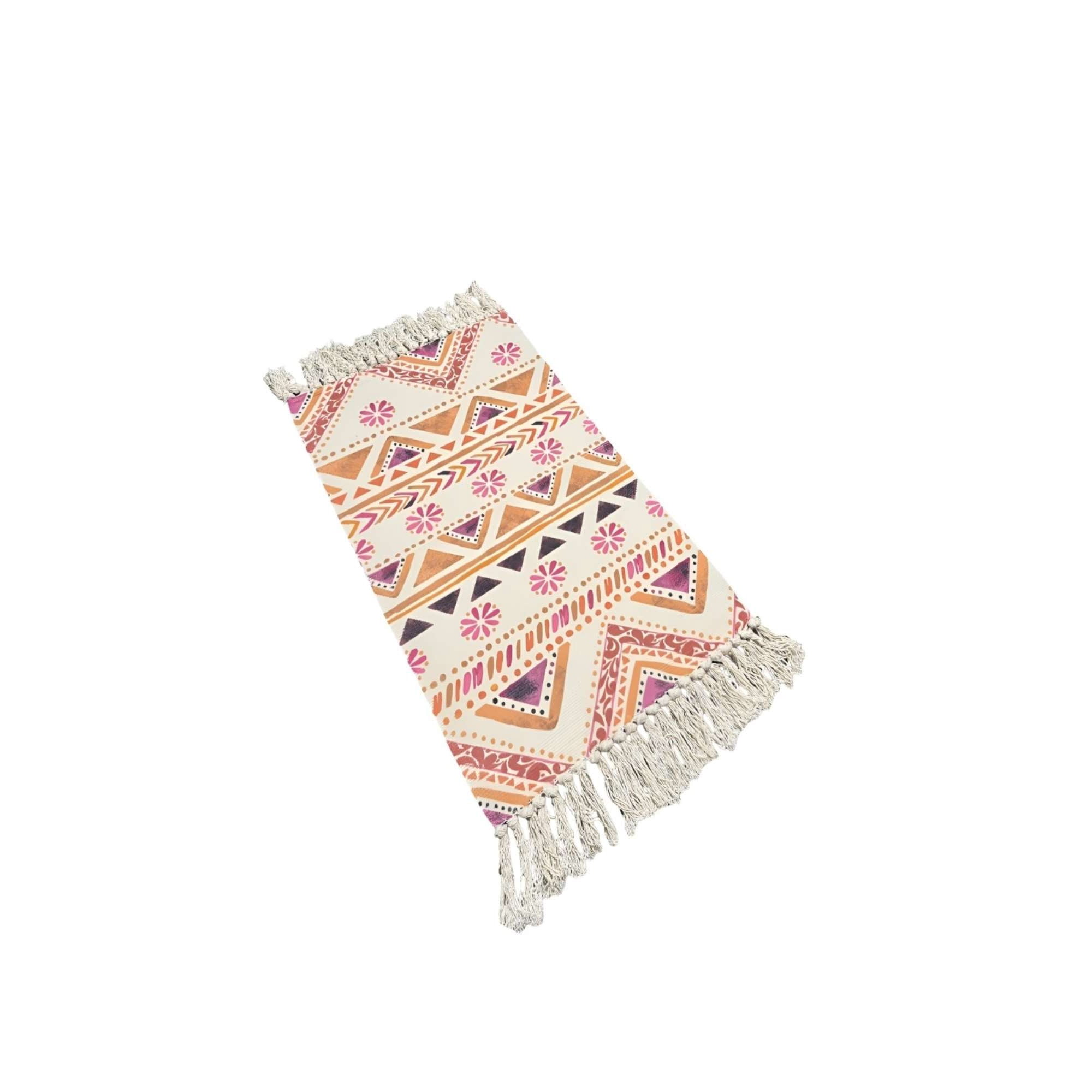 Genérico - Set De 2 Bajadas De Camas Kilim 60x90cm 03