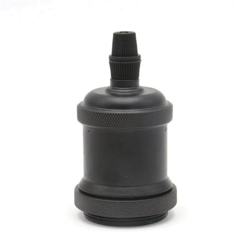 Hb Led - Soquete E-27 Retro Negro Vintage