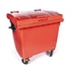 thumbnail image 1 of Basurero de 1100 Litros Rojo, 1 of 1