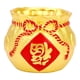 thumbnail image 2 of Florero Maceta Maceta Bolsa De Dinero Forma Feng Shui Arte Para El Hogar Sala De Estar Dorado, 2 of 5