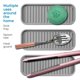 thumbnail image 5 of Bandeja de lavabo iDesign Lineo Silicone para esponjas y jabón, color gris, 5 of 7