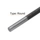 thumbnail image 5 of Uxcell 3pcs Lima para Motosierra 11/64"(4.5mm) Acero Cromado Doble Corte Raspado Redondo con Mango de Plástico para Pulido de Motosierra, 5 of 7
