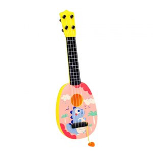 Magideal - Ukelele Para Juguete De Guitarra Juguete De Ukelele De Aprendizaje Temprano Instrumento Musical De Simulación Para Juguetes De Fiesta Educación Patrón De Animales