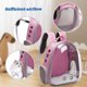 thumbnail image 5 of Mochila Transportadora Transparente para Gatos Vivicreate Rosa, 5 of 7