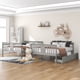 thumbnail image 3 of Full over Full Bunk Bed with Drawers and Ladder for Bedroom, Guest Room Furniture-Gray(OLD SKU LT000205AAE), 3 of 3