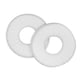 thumbnail image 2 of Reemplazo De Almohadillas De Orejas Cojines Para Sony MDR-ZX110 Auriculares Blanco, 2 of 3