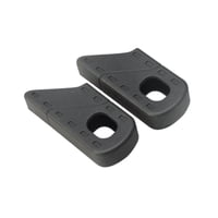 Ioensy - Protectores De Silicona Para Bielas De Bicicleta, Prácticos Protectores De Bielas Para Bicicleta De Carretera, Color Negro