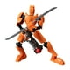 thumbnail image 1 of Figura De Acción De Robot Modelo Móvil Multiarticulada Para Niños, Niñas Y Niños, Color Naranja, 1 of 3