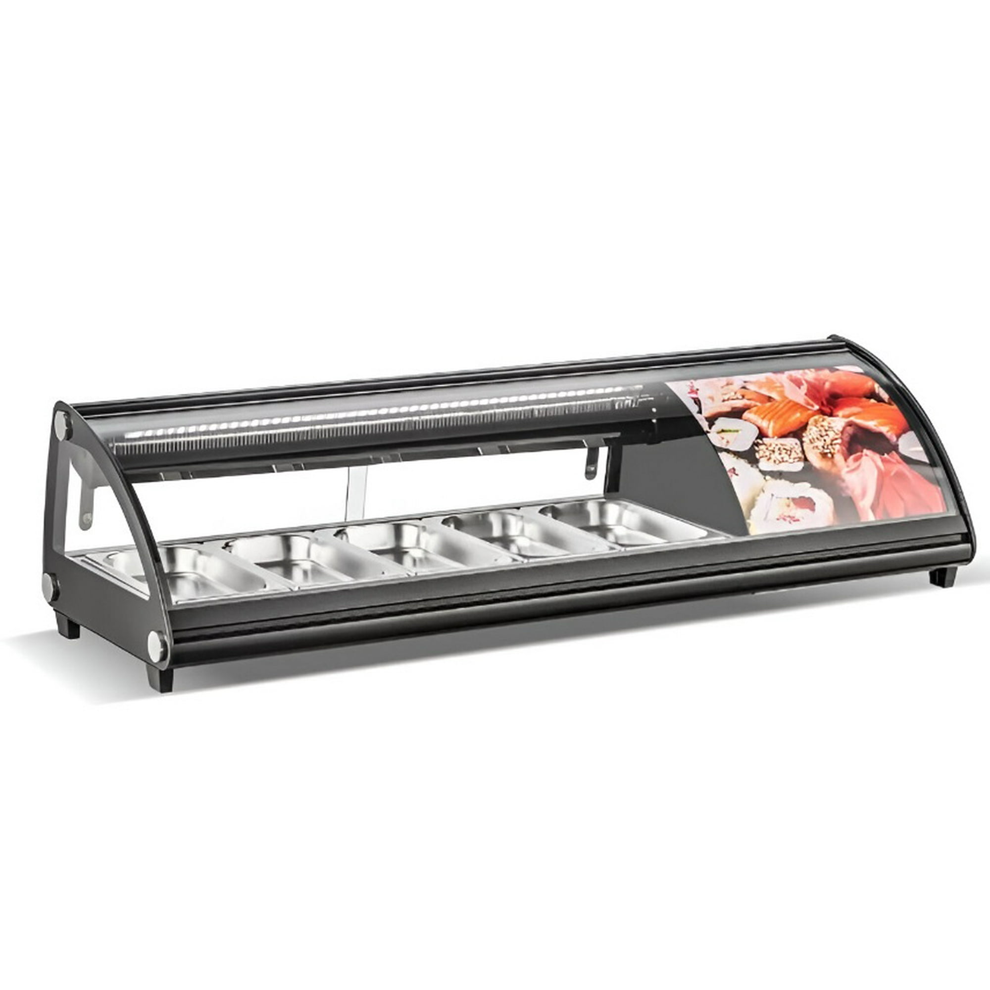 Tododescuento - Vitrina Sushi 1.30 Mts Bozzo