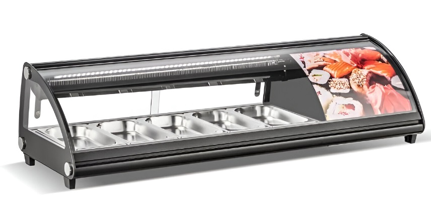 Tododescuento - Vitrina Sushi 1.30 Mts Bozzo