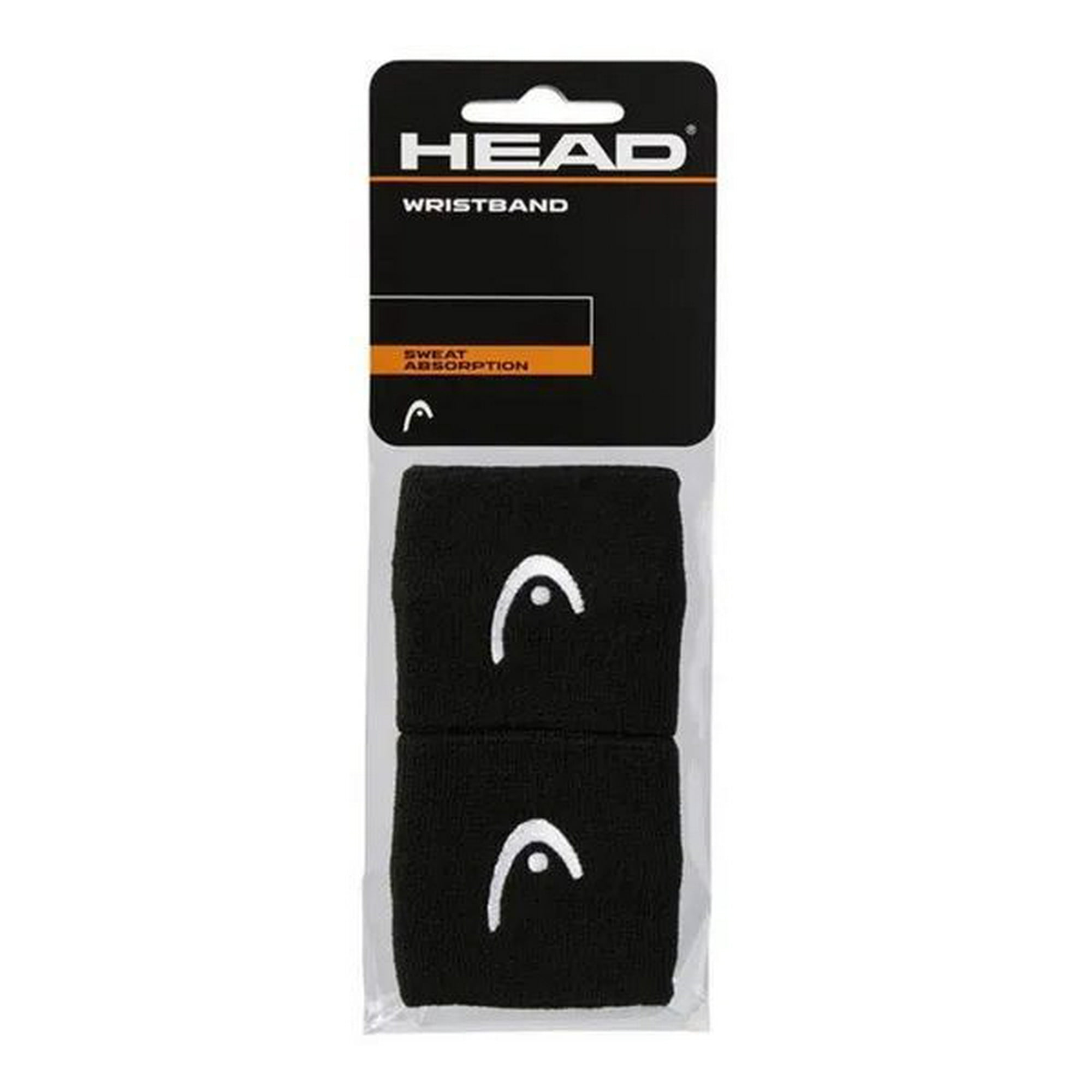 Muñequera Head 2.5'' Negro X2 Tenis/padel