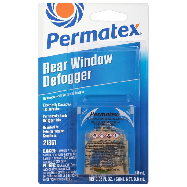 Permatex 21351 Adhesivo Conductivo Eléctrico para Pestañas del Desempañador de Vidrio Trasero