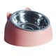 thumbnail image 4 of Cat Dog Bowl Elevado Inclinado Elevado Antideslizante Pet Container Para Perro Gato Rosa, 4 of 5